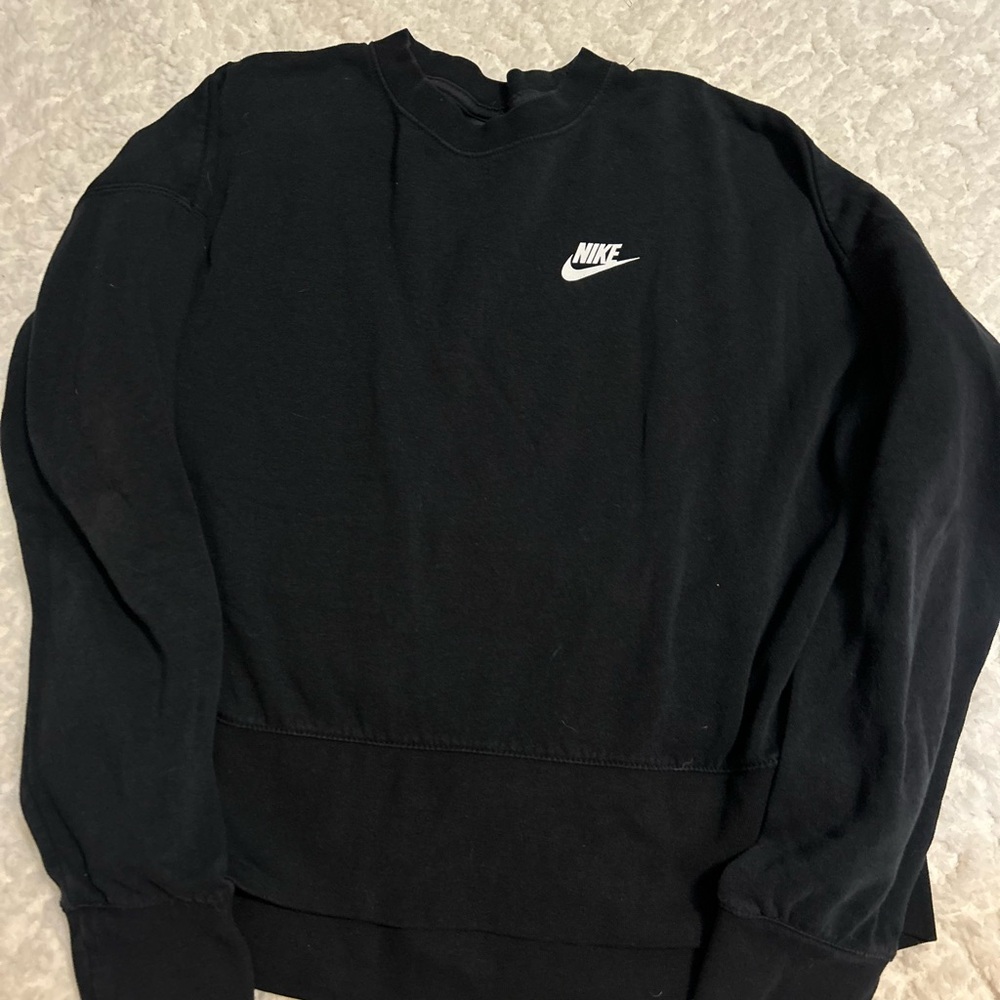 Nike Black Crewneck Sweatshirt